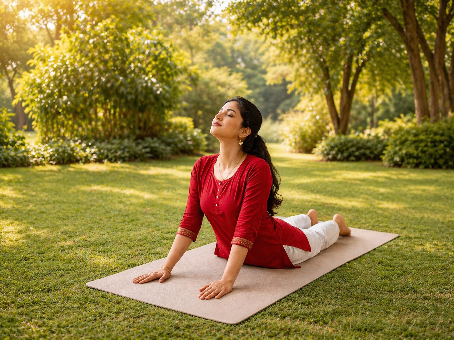 Personalized therapeutic yoga session